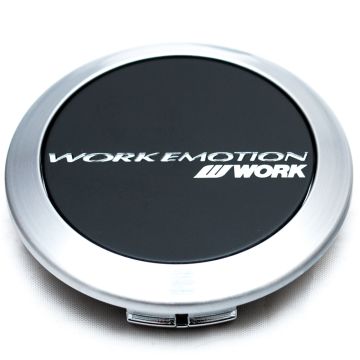 WORK Emotion Centre Cap (Flat Type / Black Finish)