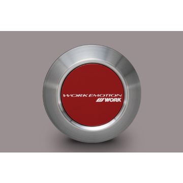 WORK Emotion Centre Cap (Low Type / Red Finish)